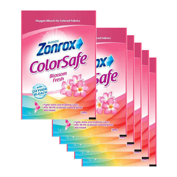 Zonrox Colorsafe Bleach Blossom Fresh 6x30ml