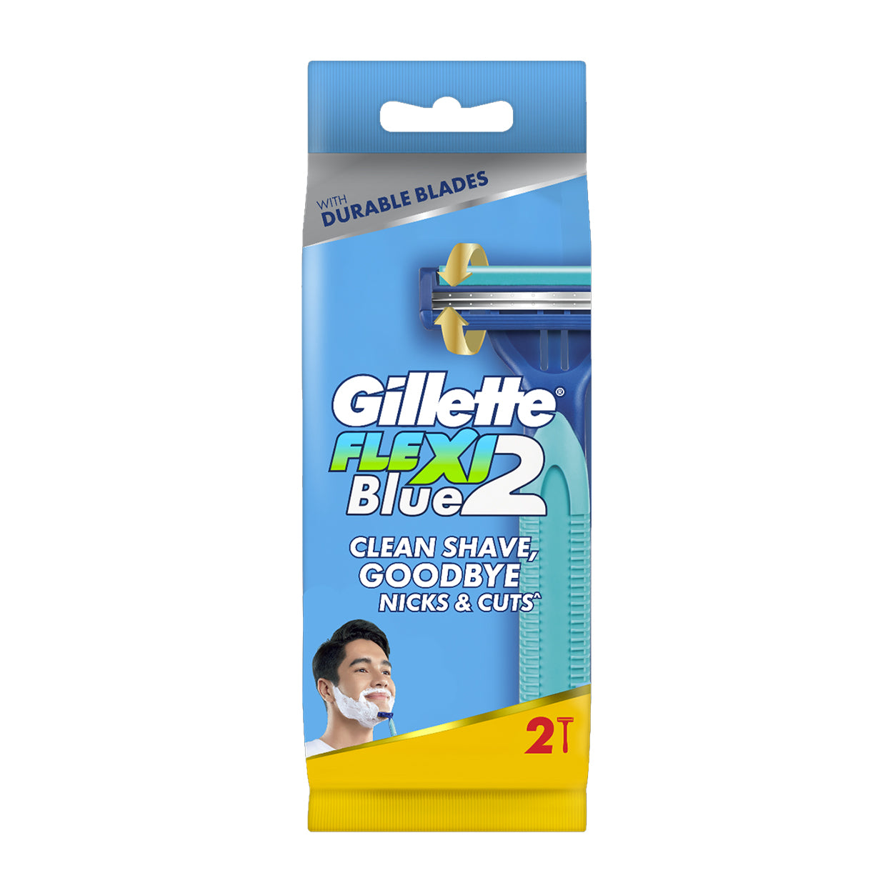 Gillette Razor Blue 2 Flexi 2s