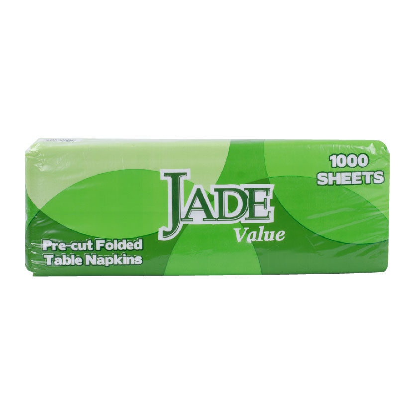 Jade Table Napkin Value Pre-cut Folded 1000s