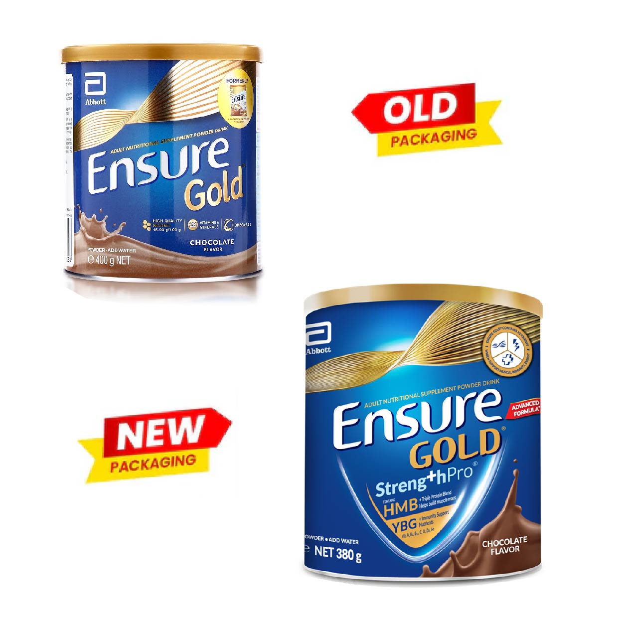 Ensure Gold StrengthPro Adult Powder Drink Chocolate 380g