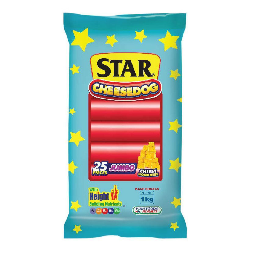 Purefoods Star Cheesedog Jumbo 1kg