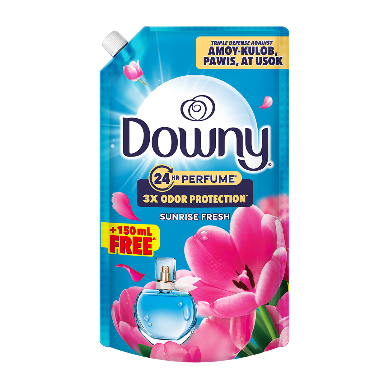 Downy Perfume FabricConditioner OdorProtectSunriseFreshRefill1.5L