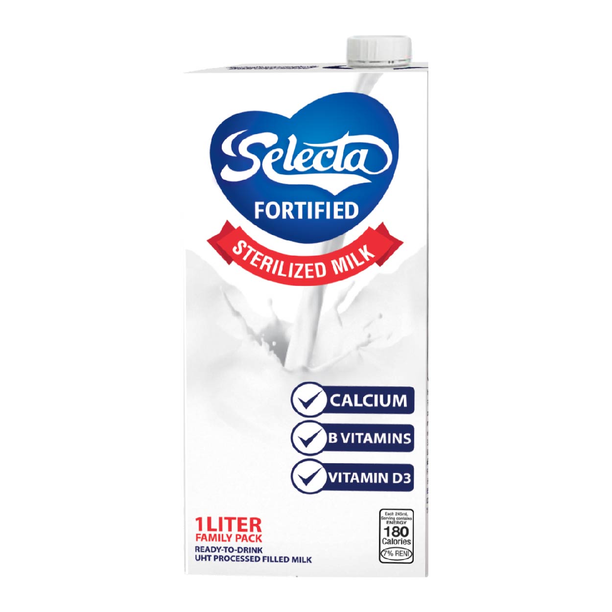 Selecta Sterlized Milk Family Pack 1L – Ever Supermarket