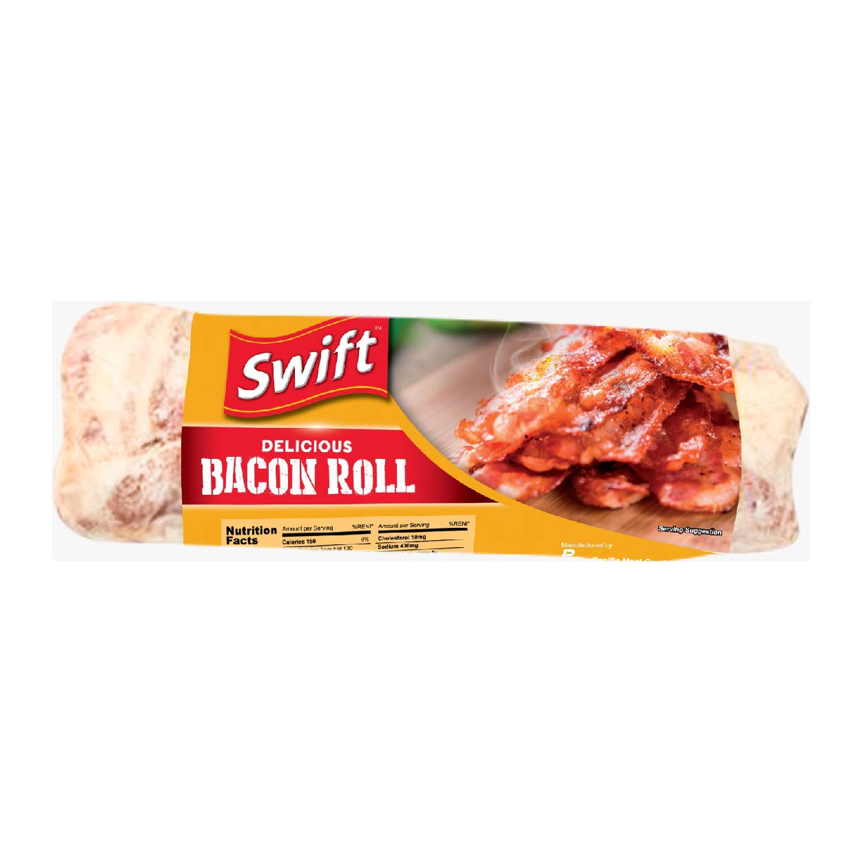 Swift Delicious Bacon Roll 500g