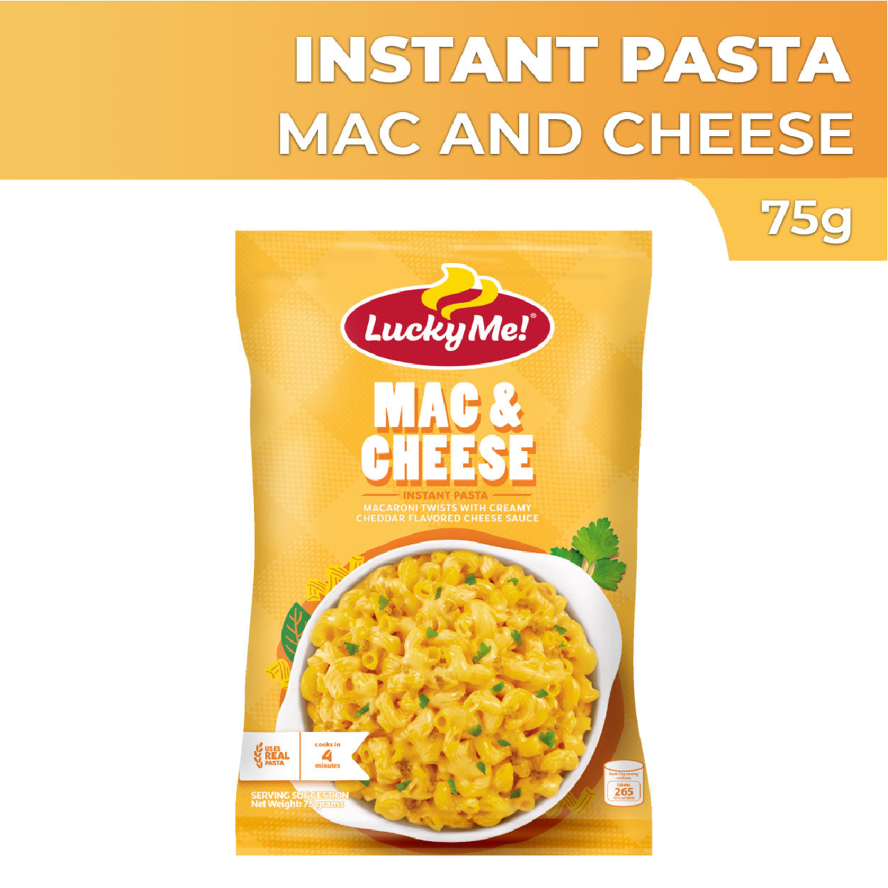 Lucky Me Instant Pasta Mac & Cheese 75g