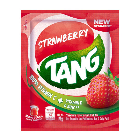 Tang Strawberry Flavor Instant Drink Mix 19g