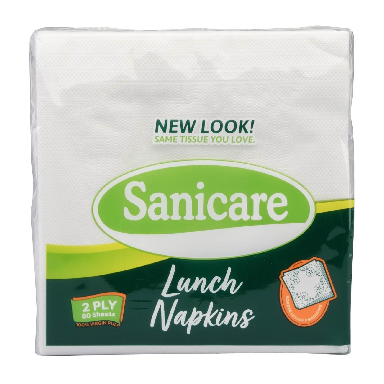 Sanicare Lunch Napkins 2Ply 80Sheets