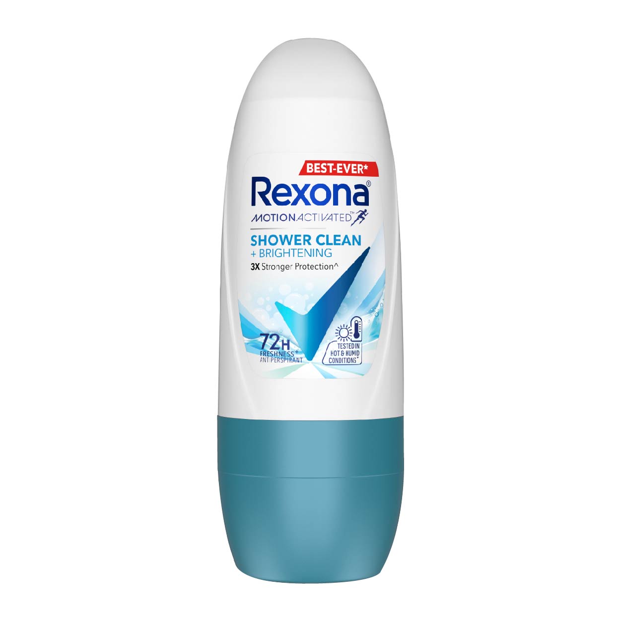 Rexona Women Deodorant Roll On Shower Clean+Brightening 25ml