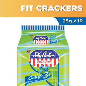 SkyFlakes Crackers Fit Omega 10x25g