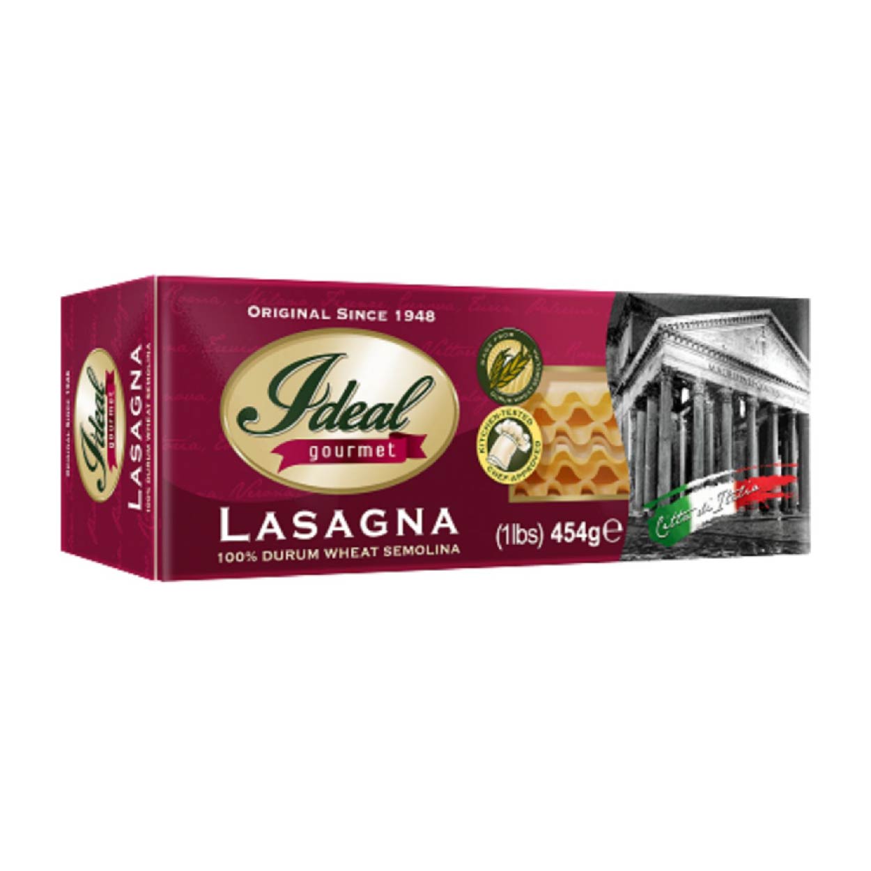 Ideal Gourmet Lasagna Pasta 454g