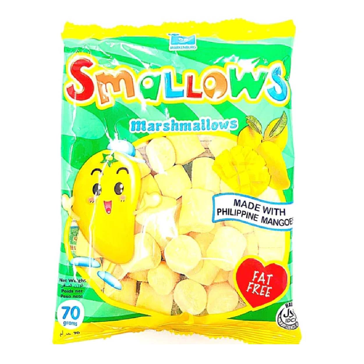 Markenburg Smallows Mango Marshmallows 70g