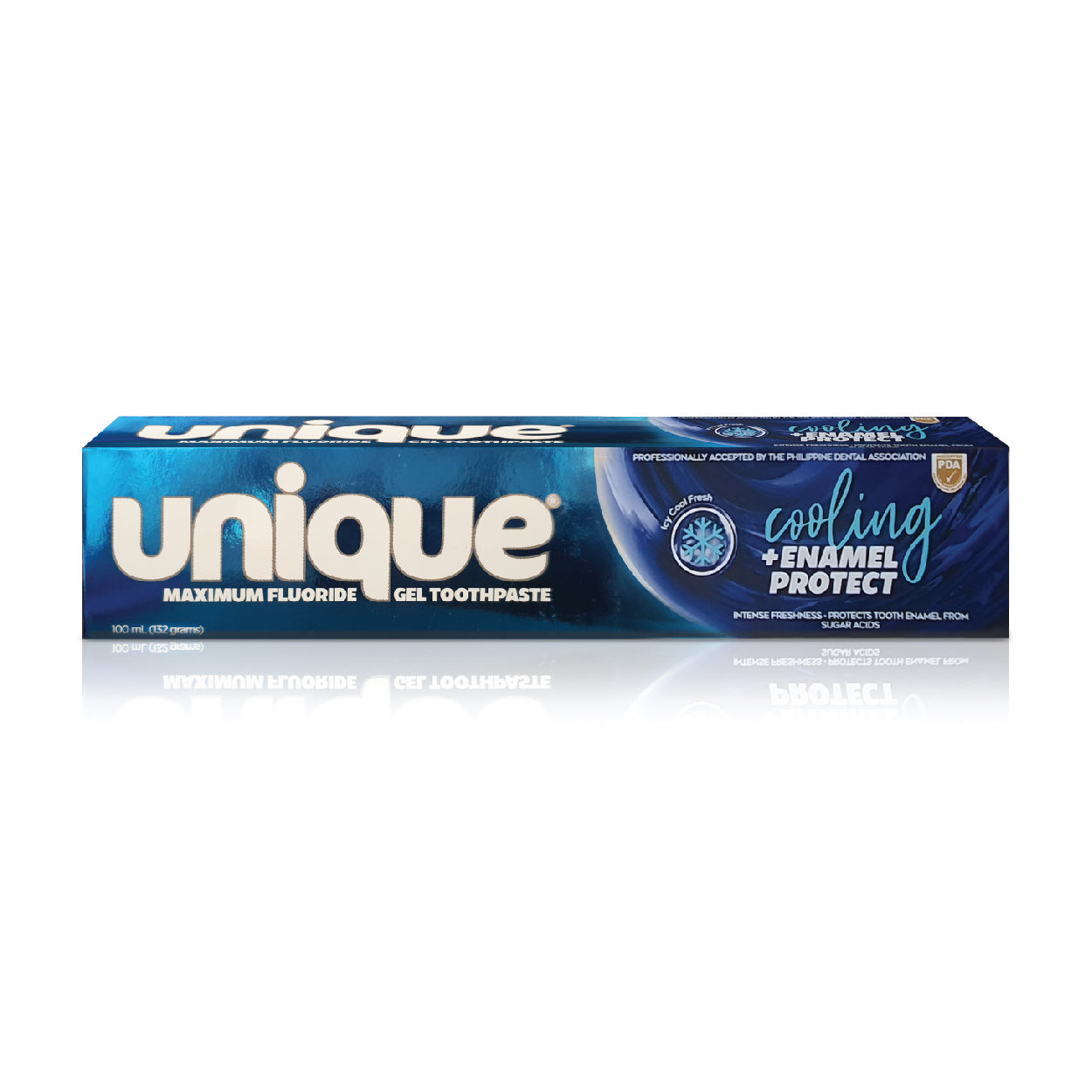 Unique Gel Toothpaste Icy Cool Fresh Blue 100ml