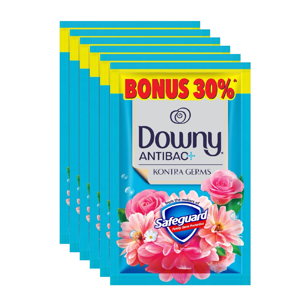 Downy Fabric Conditioner Antibac+ Kontra Germs 6x26ml