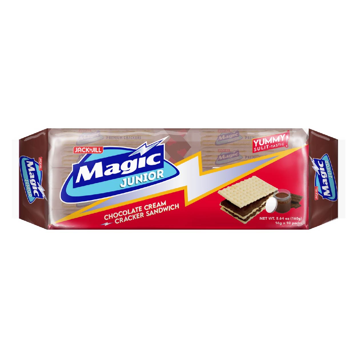 Magic Junior Chocolate Cream Cracker Sandwich 10x16g – Ever Supermarket
