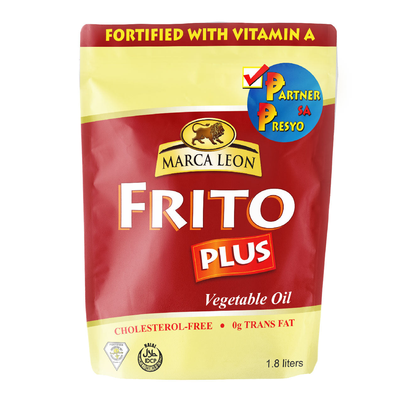 Marca Leon Frito Plus Vegetable Oil Pouch 1.8L