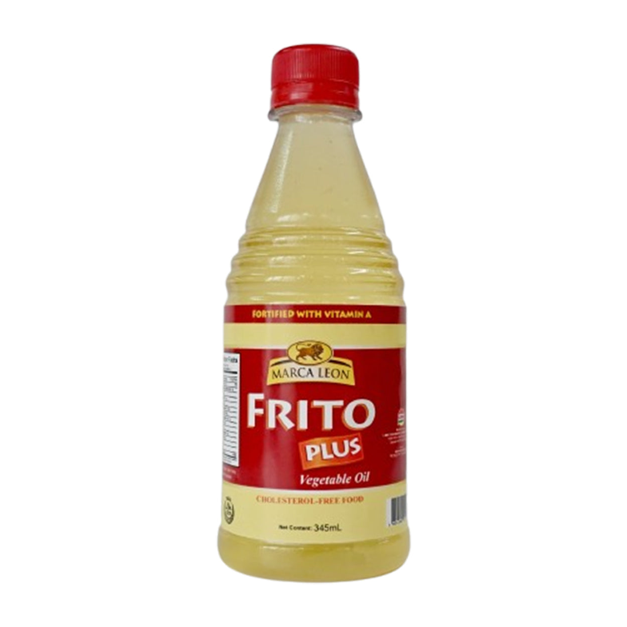 Marca Leon Frito Plus Vegetable Oil Glass Bottle 345ml