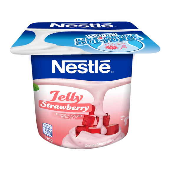 Nestle Yogurt Jelly Strawberry 120g