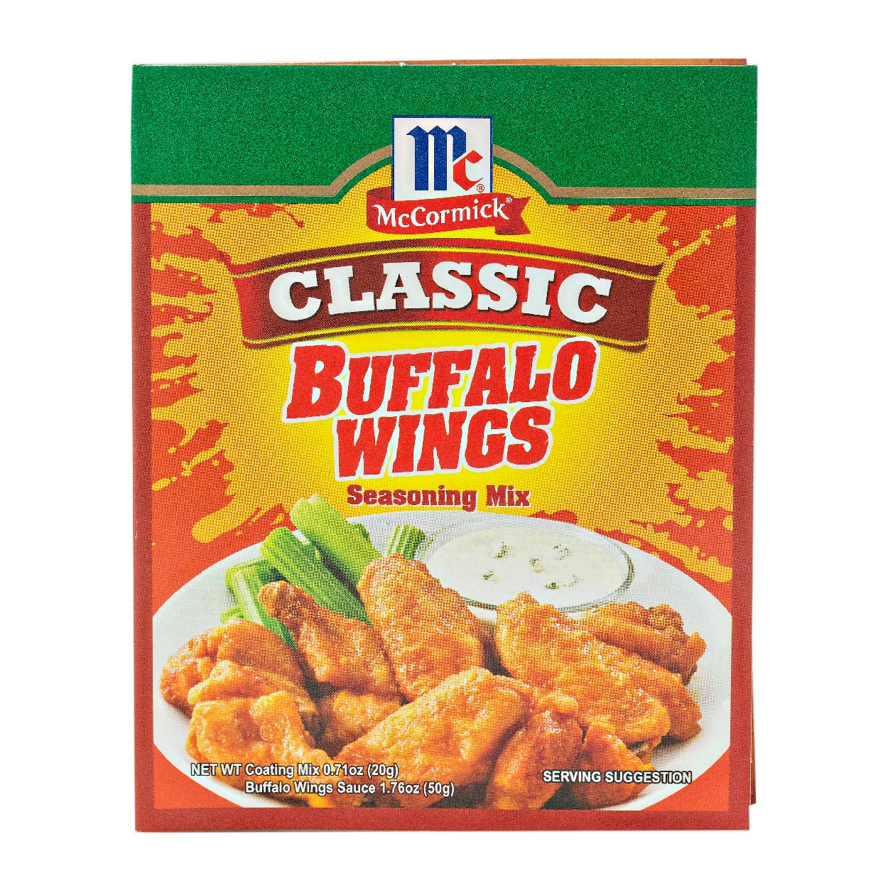 McCormick Classic Buffalo Wings Seasoning Mix 70g