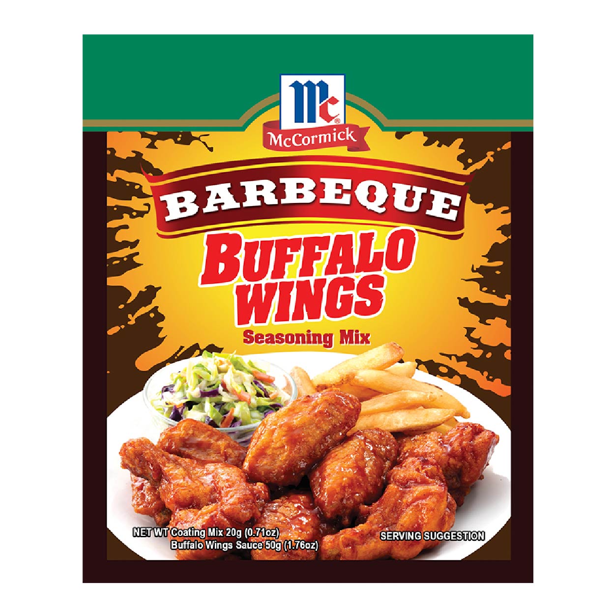 McCormick Barbeque Buffalo Wings Seasoning Mix 70g