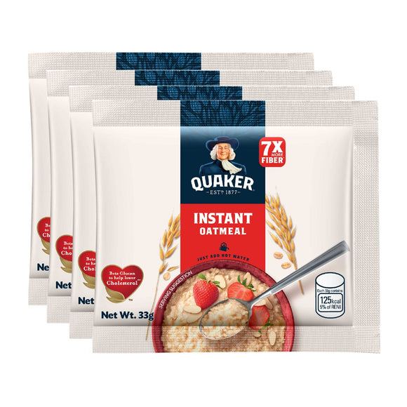 Quaker Instant Oatmeal 4x33g