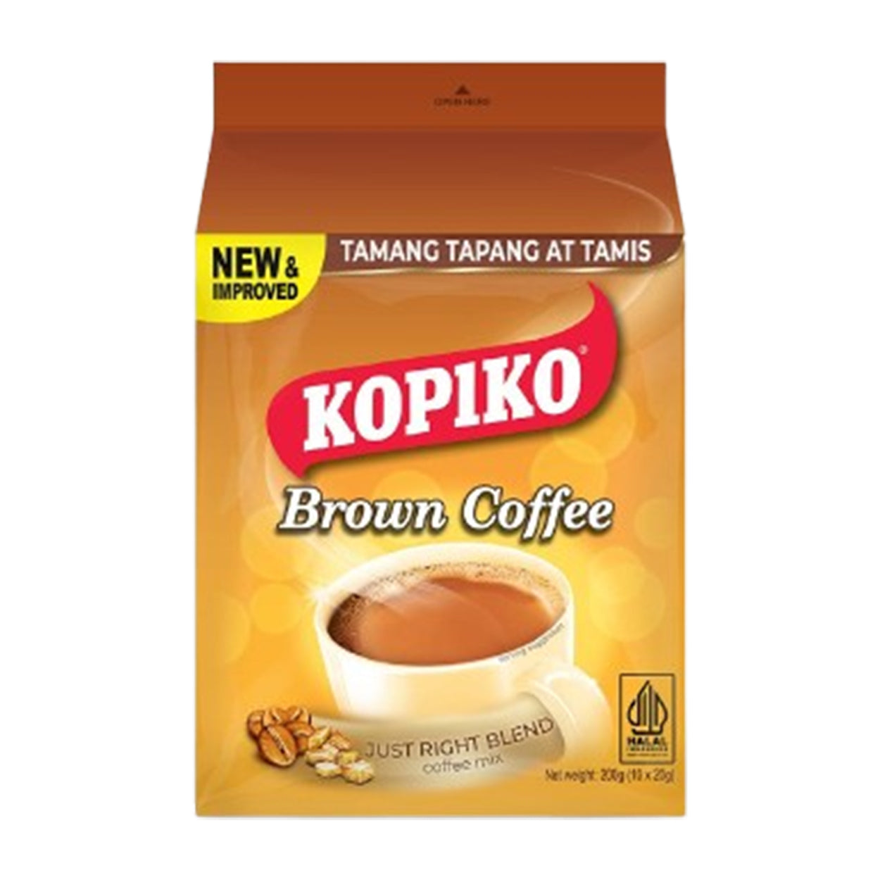 Kopiko Brown Coffee Mix Pouch 10x20g