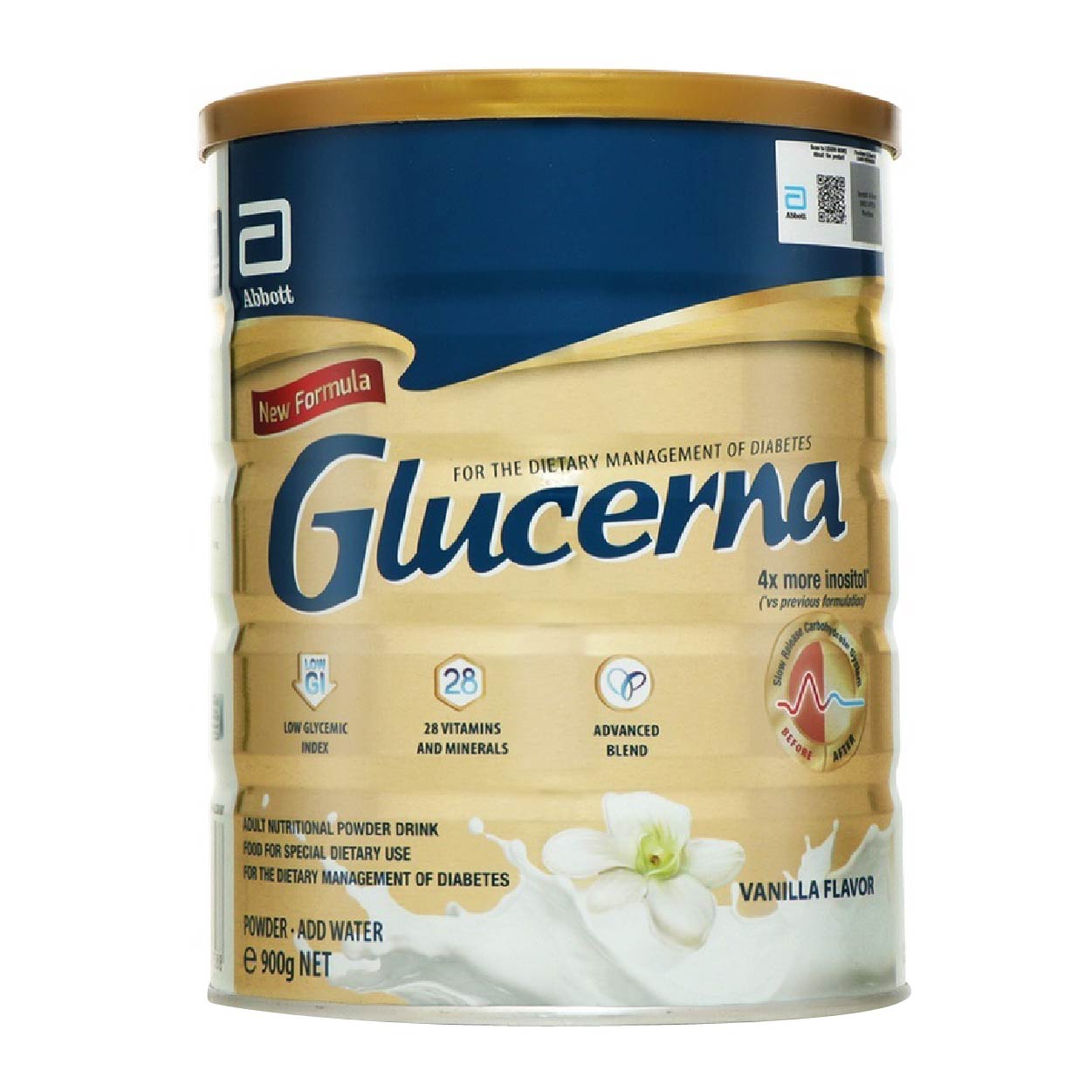Glucerna Adult Nutritional Powder Drink Vanilla 900g