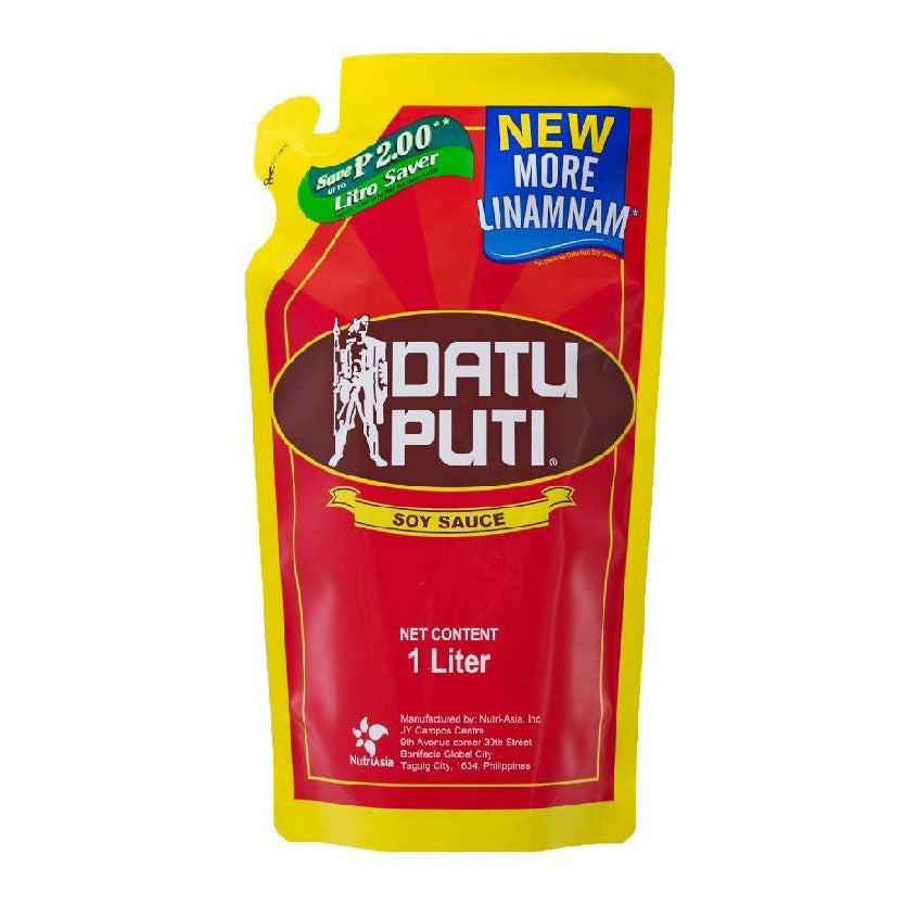 Datu Puti Soy Sauce Pouch 1L
