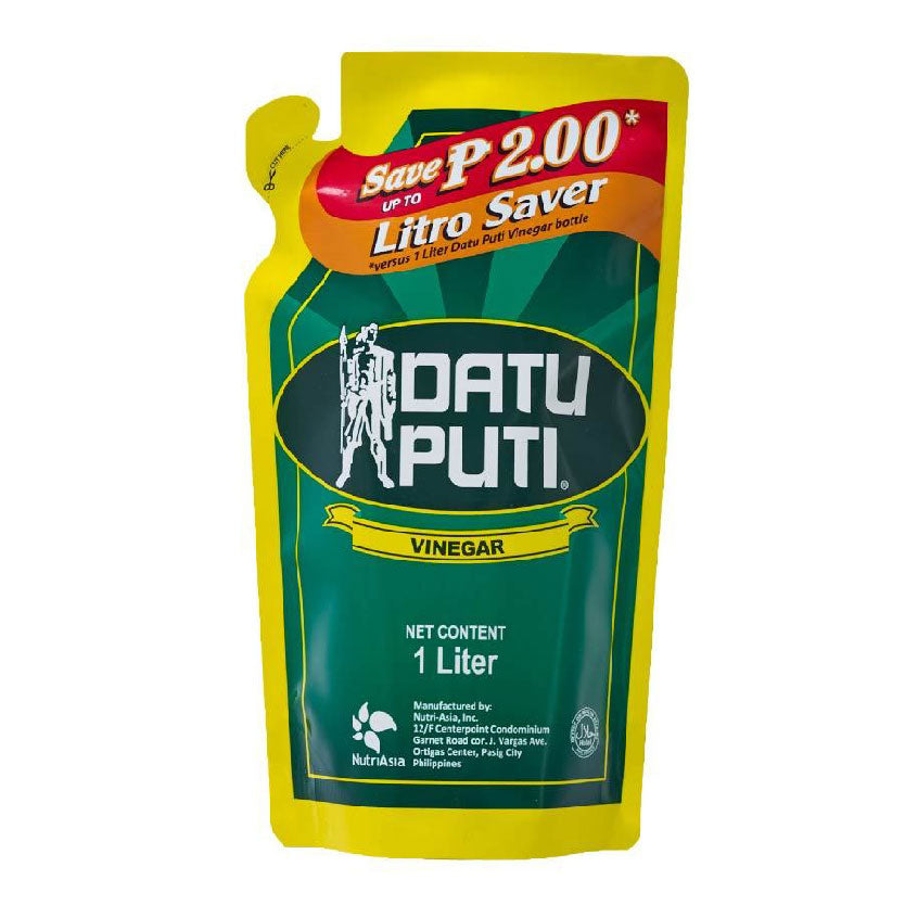 Datu Puti White Vinegar Pouch 1L