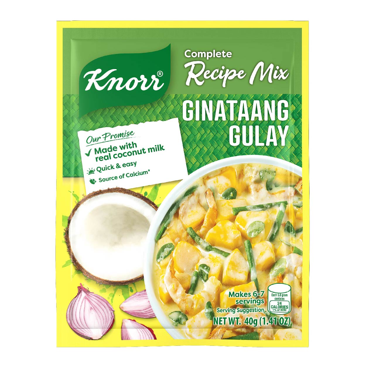 Knorr Ginataang Gulay Mix 40g