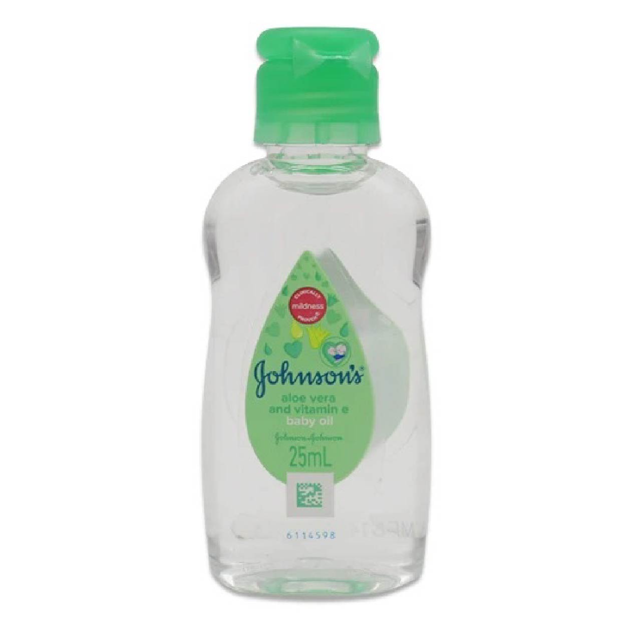 Johnsons Baby Oil Aloe Vera & Vitamin E 25ml