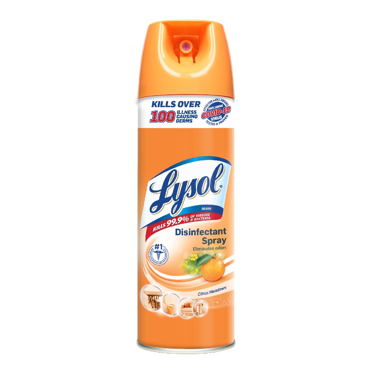 Lysol Disinfectant Spray Citrus Meadows 510g