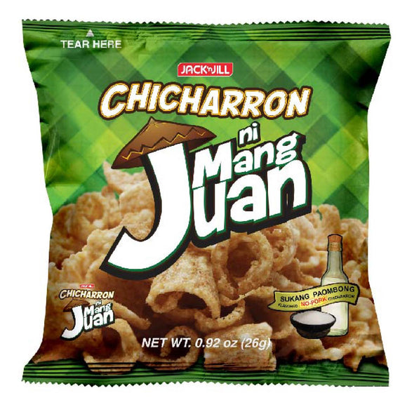 Jack n Jill Chicharron Ni Mang Juan Sukang Paombong 26g