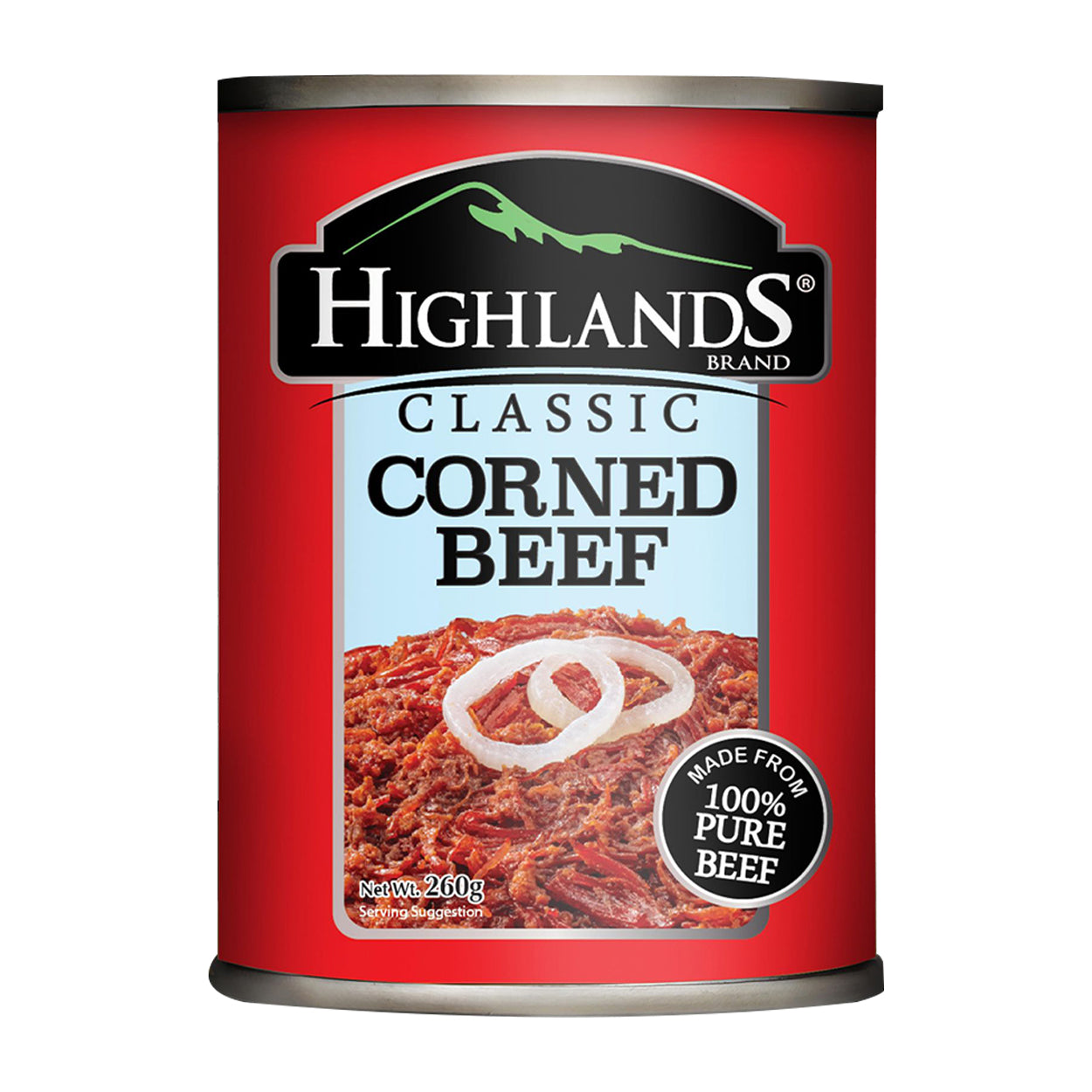 Highlands Classic Corned Beef 260g