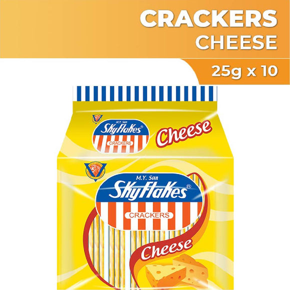 SkyFlakes Crackers Cheese 10x25g