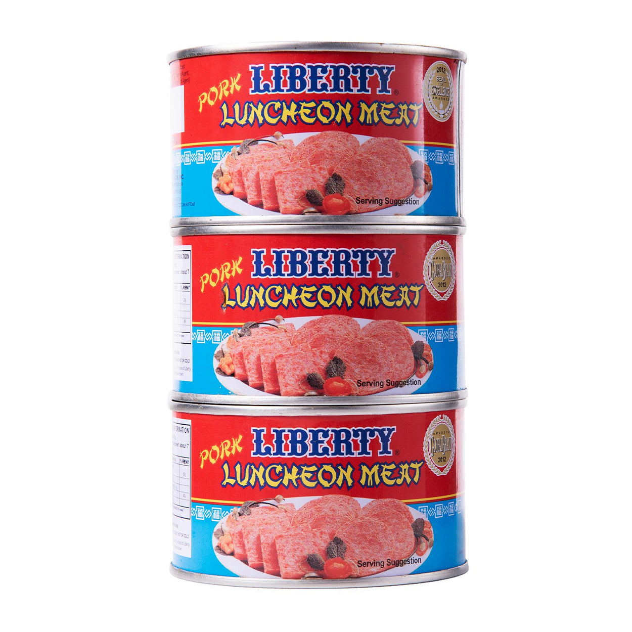 Liberty Pork Luncheon Meat 3x375g