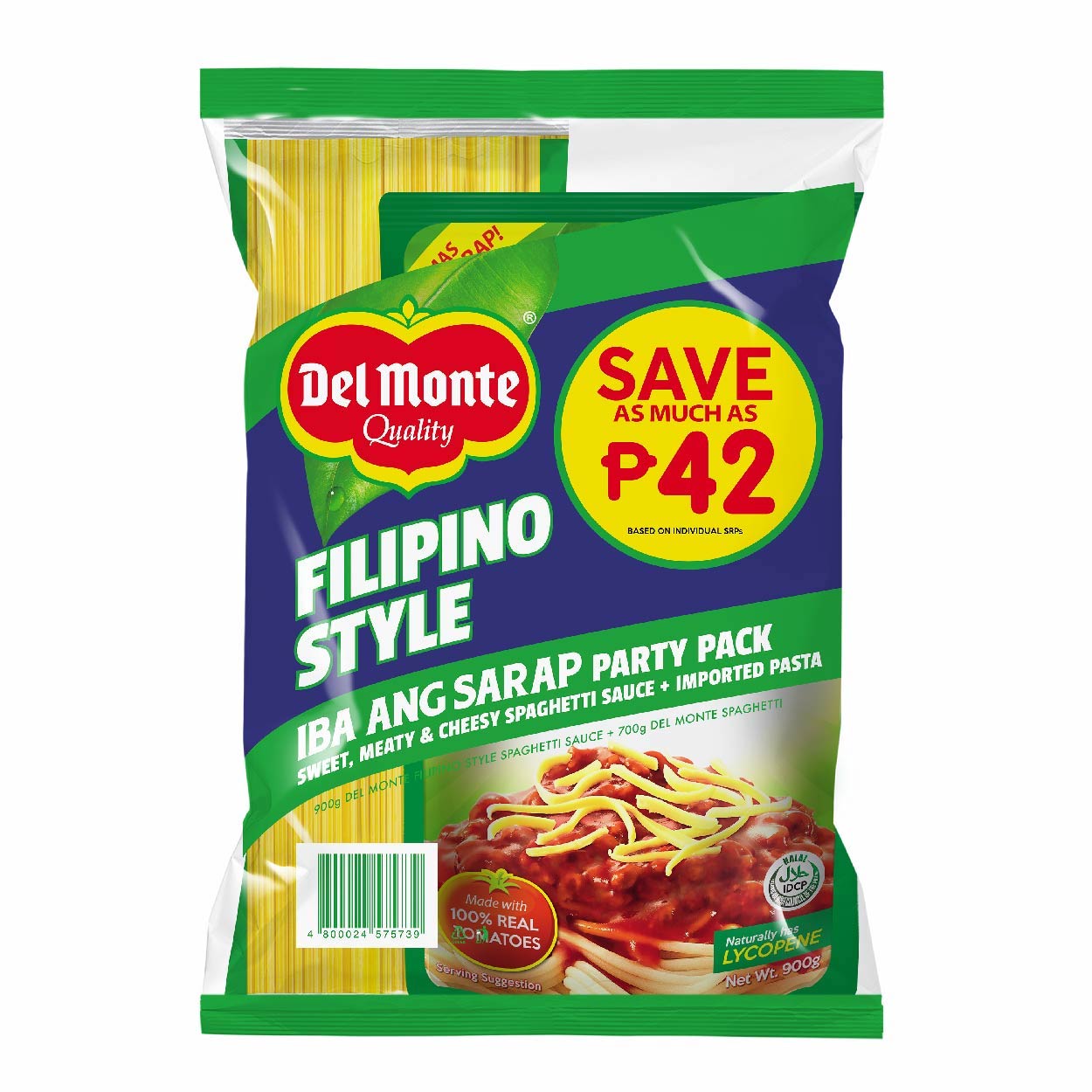 Del Monte Filipino Style Spaghetti Party Pack SAVE 900g