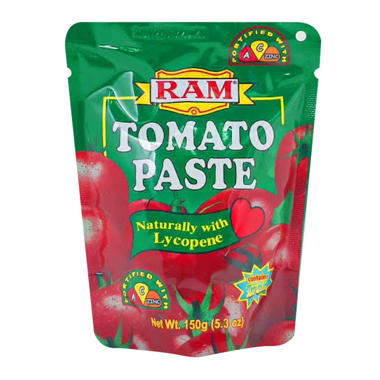 Ram Tomato Paste Pouch 150g