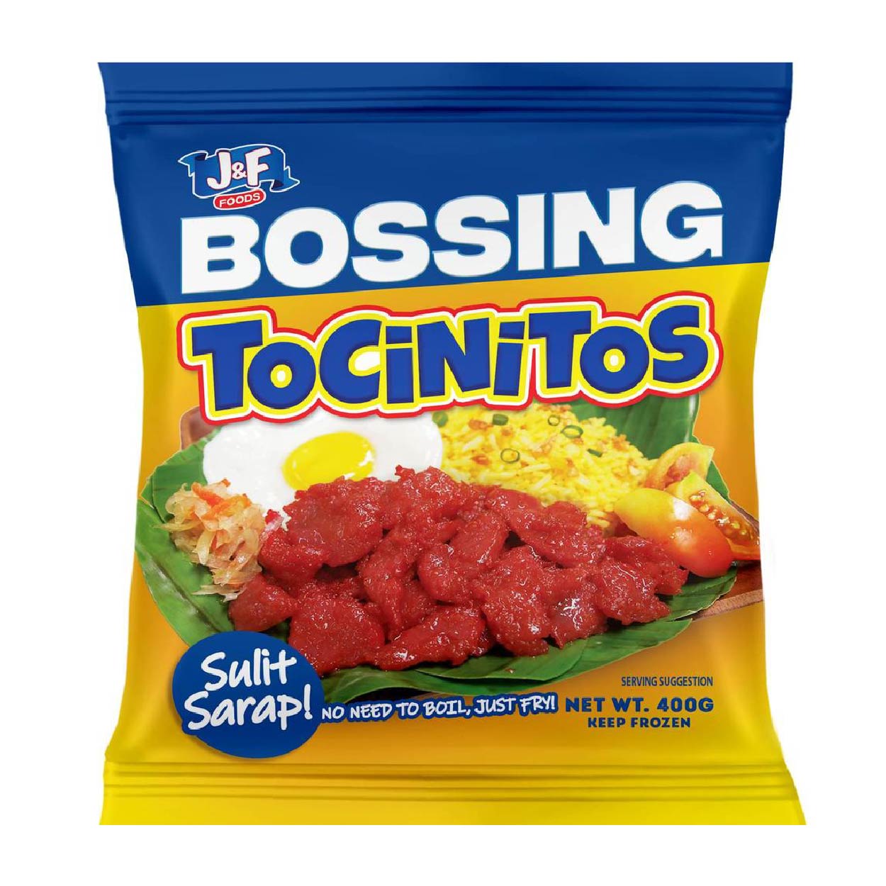 J&F Foods Bossing Tocinitos 400g