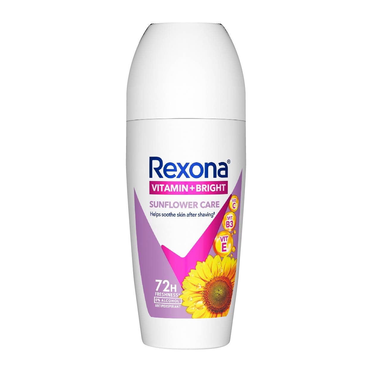 Rexona Women Deodorant Roll On Vitamin+Bright Sunflower Care 45ml