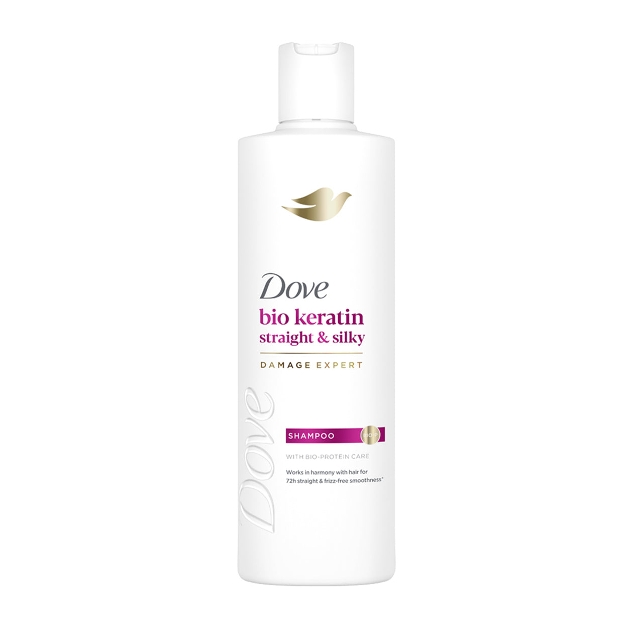 Dove Shampoo Bio Keratin Straight & Silky Pink 185ml
