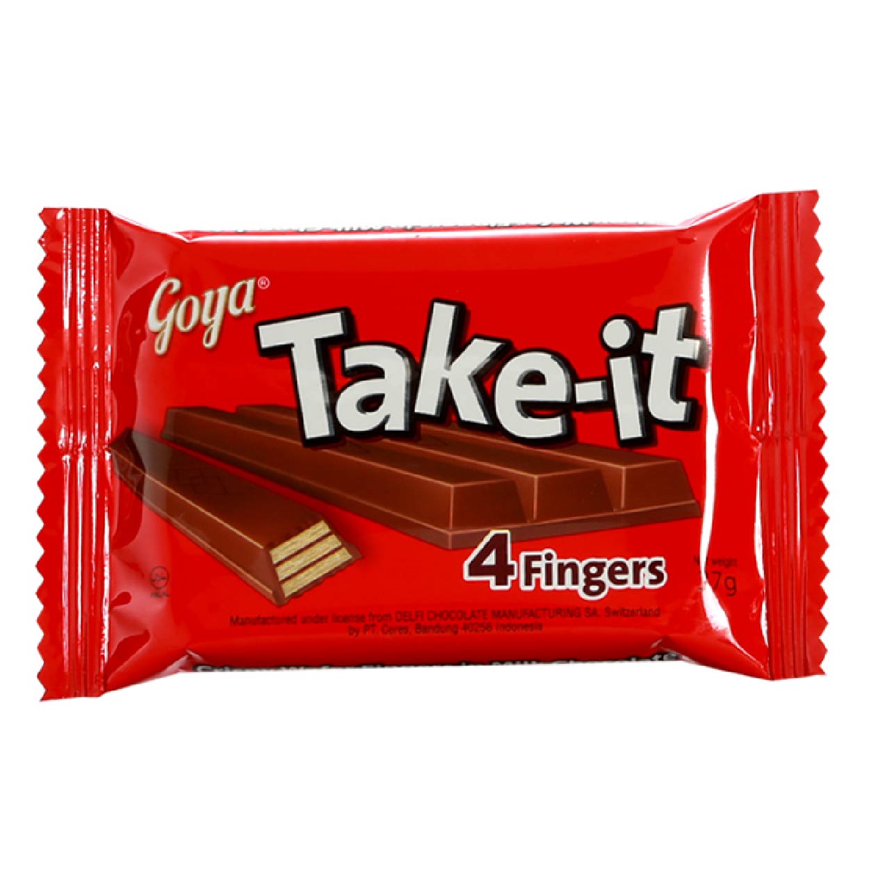 Goya Take-It Wafer Milk Chocolate 4F 35g