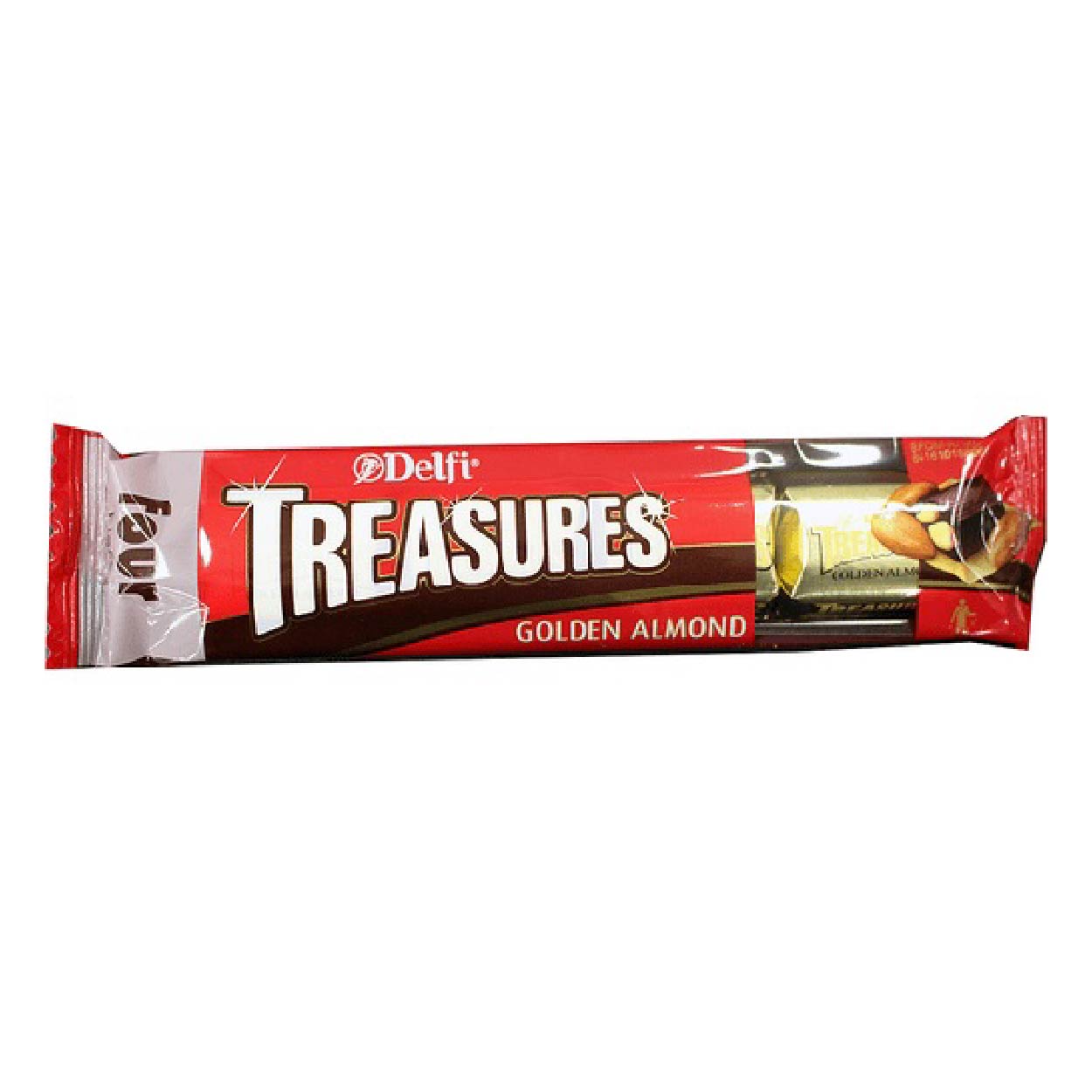 Delfi Treasures Golden Almond Chocolate 36g