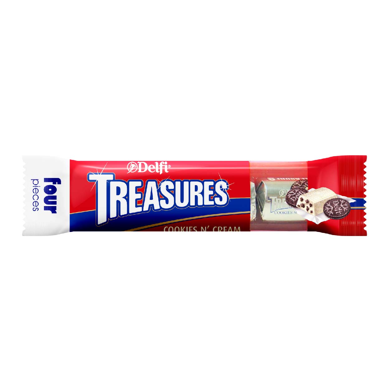 Delfi Treasures Cookies & Cream Chocolate 36g