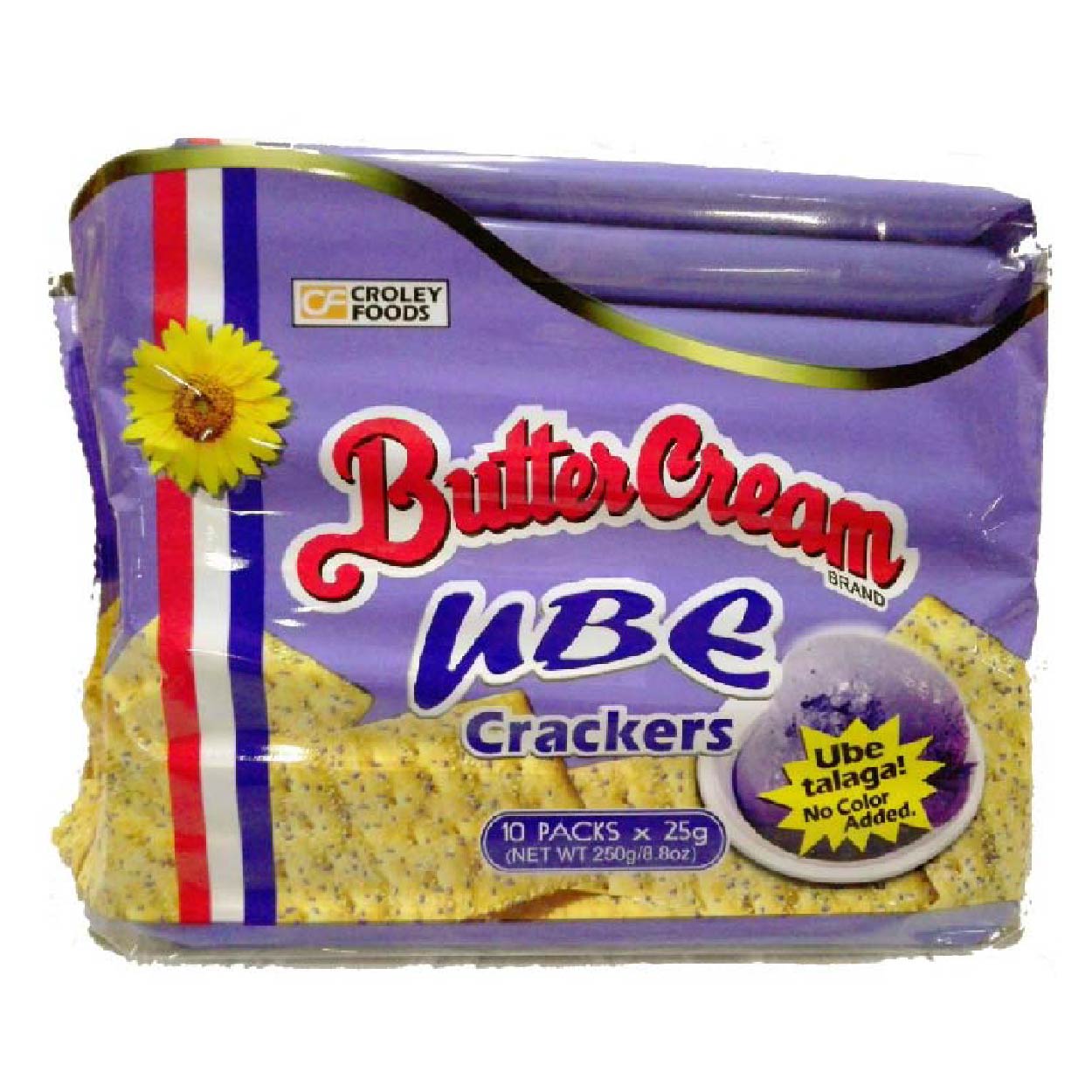 Sunflower ButterCream Ube Crackers 10x25g