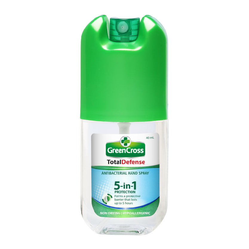 Green Cross Total Defense Antibacterial Hand Sanitizer 40ml