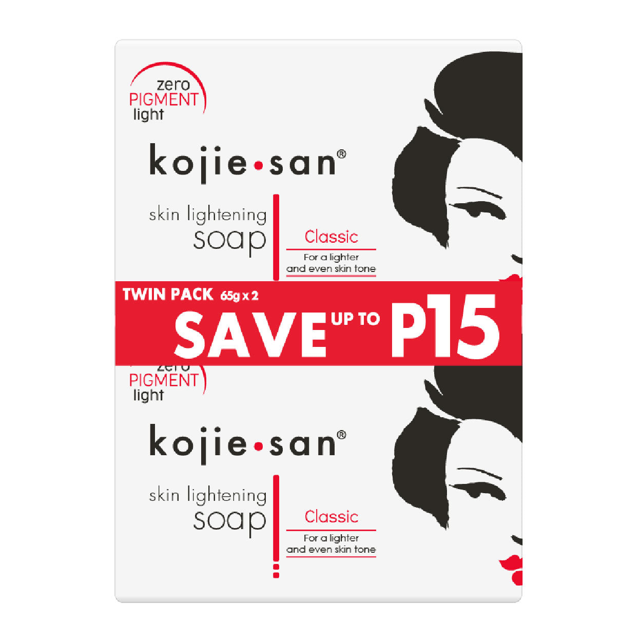 Kojiesan Skin Lightening Classic Soap Twin Pack 65gx2s SAVE