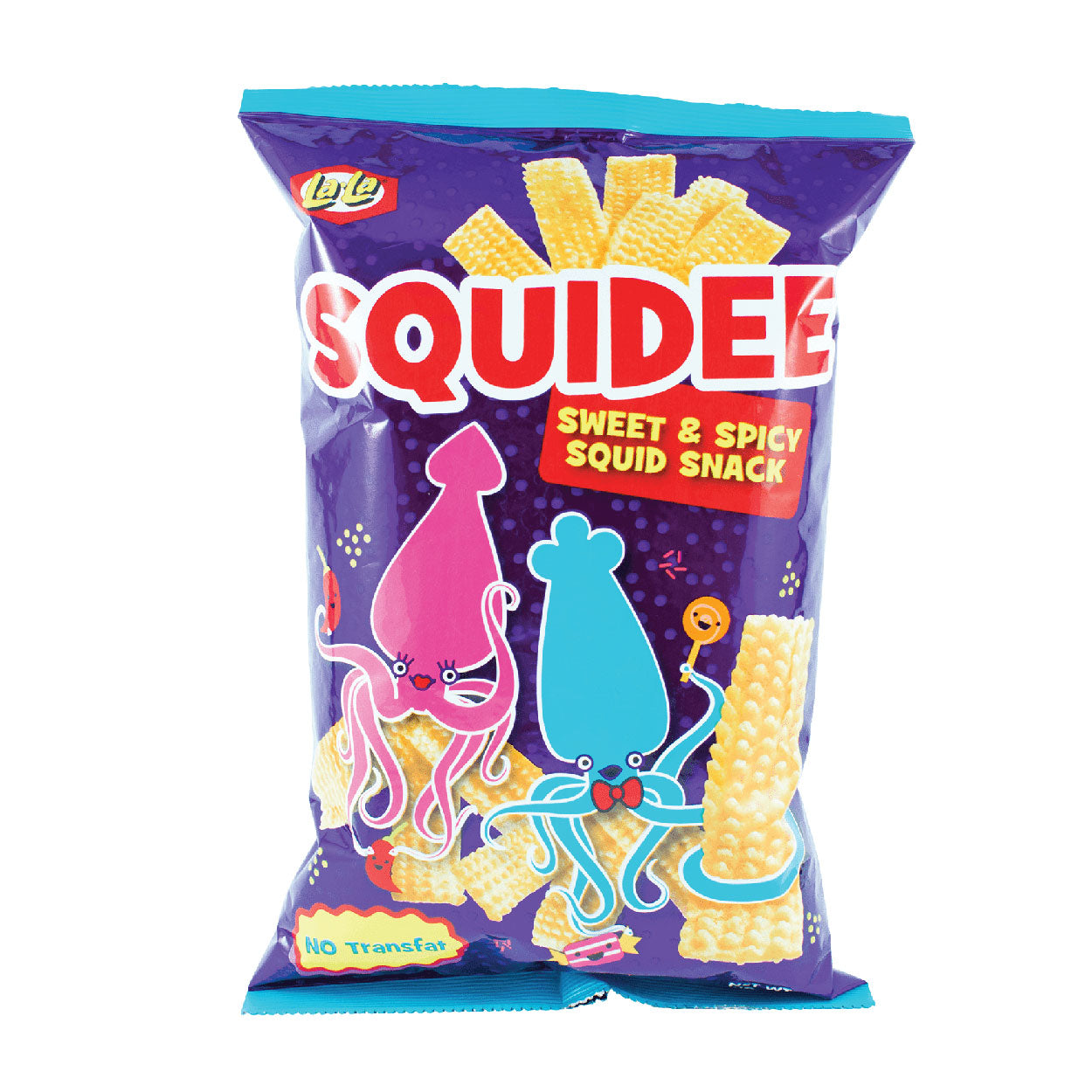 Lala Squidee Sweet & Spicy Squid Snack 100g