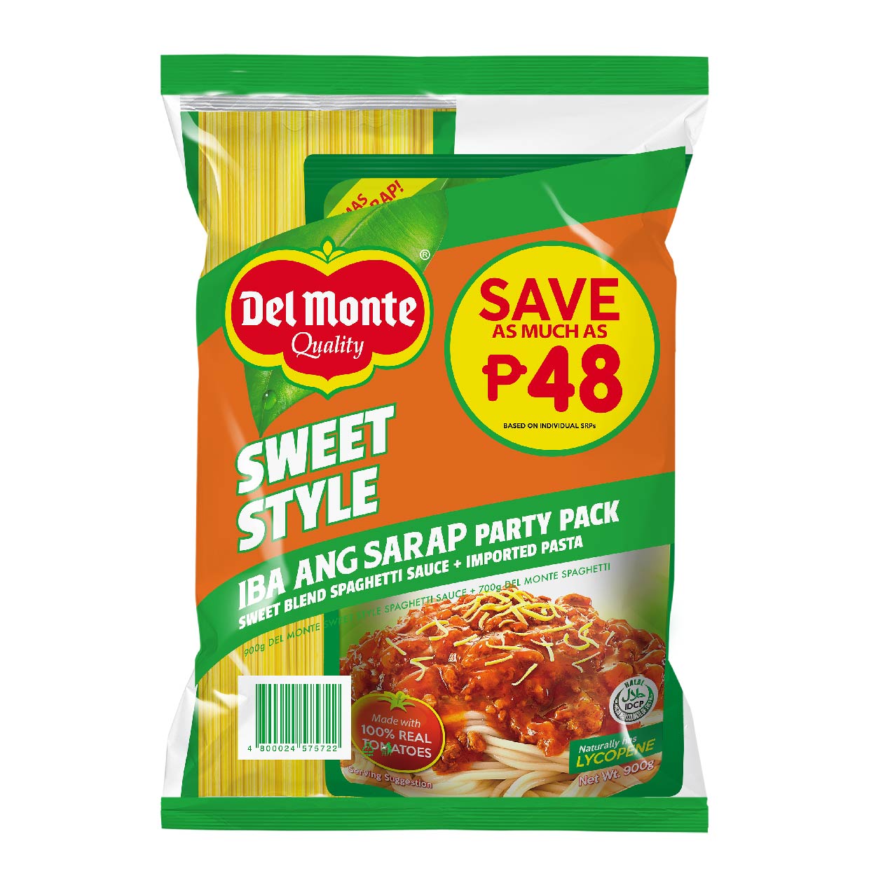 Del Monte Sweet Style Spaghetti Party Pack SAVE 900g