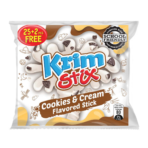 Krim Stix Cookies & Cream Sticks 25s+Free