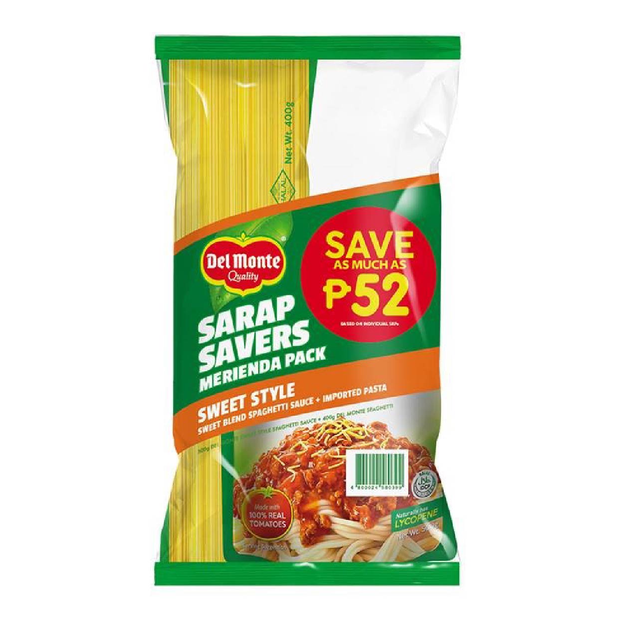 Del Monte Sarap Savers Merienda Pack Sweet Style SAVE 500g